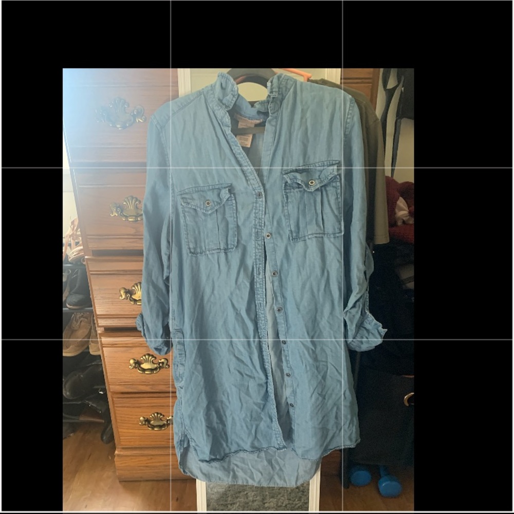 Denim dress